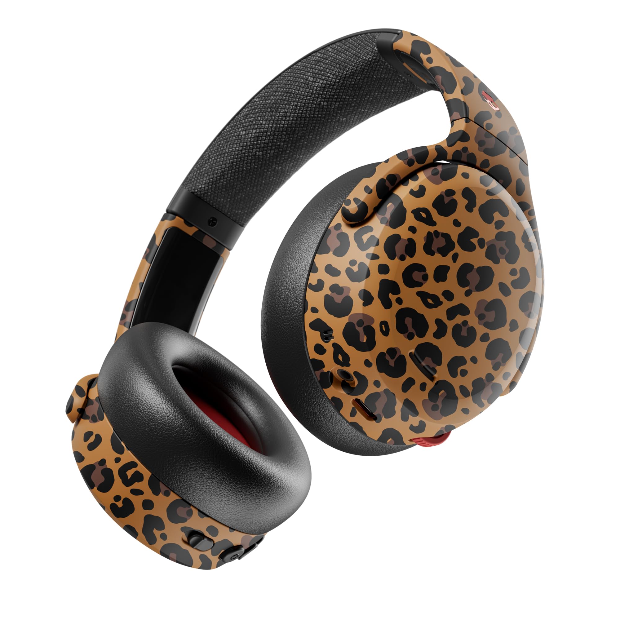 Skullcandy公式ストア Crusher ANC2 ノイズキャンセリング ワイヤレスヘッドホン 重低音 サブウーファー搭載 マイク付き オリジナルステッカー付き (LEOPARD)