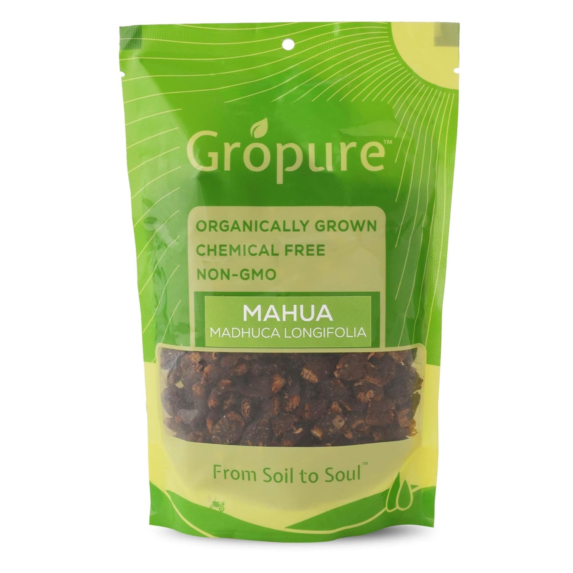 GroPure Organic: From Soil to Soul - Mahua Flowers Dried- 200g I Madhuca Longifolia I Enjoy the taste of Pure Products I Chemical & Pesticide Free I Best Organic SUPERFOODS I Best Organic Mahua-image-38