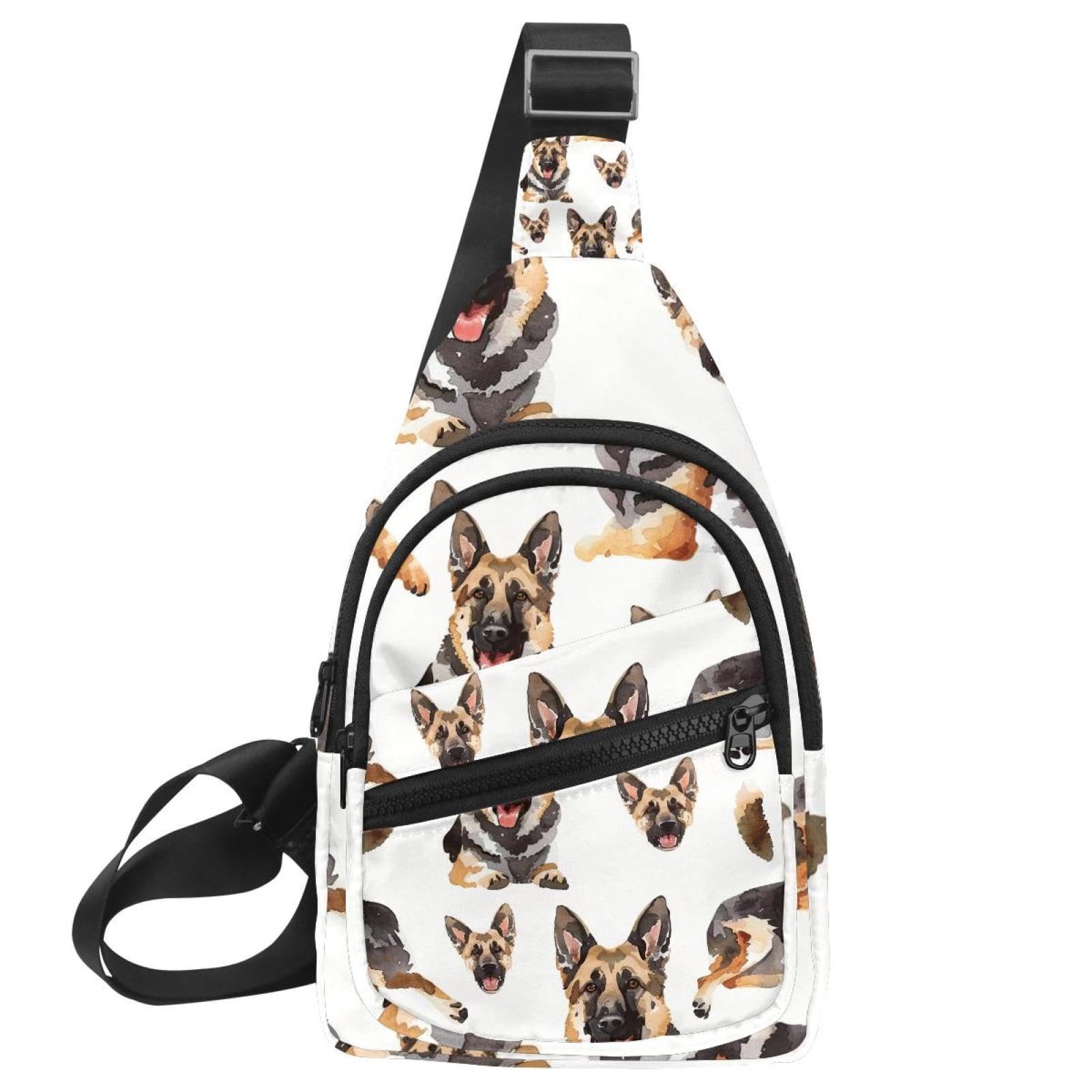 Mochila cruzada con correa ajustable que alivia tu espalda 7
