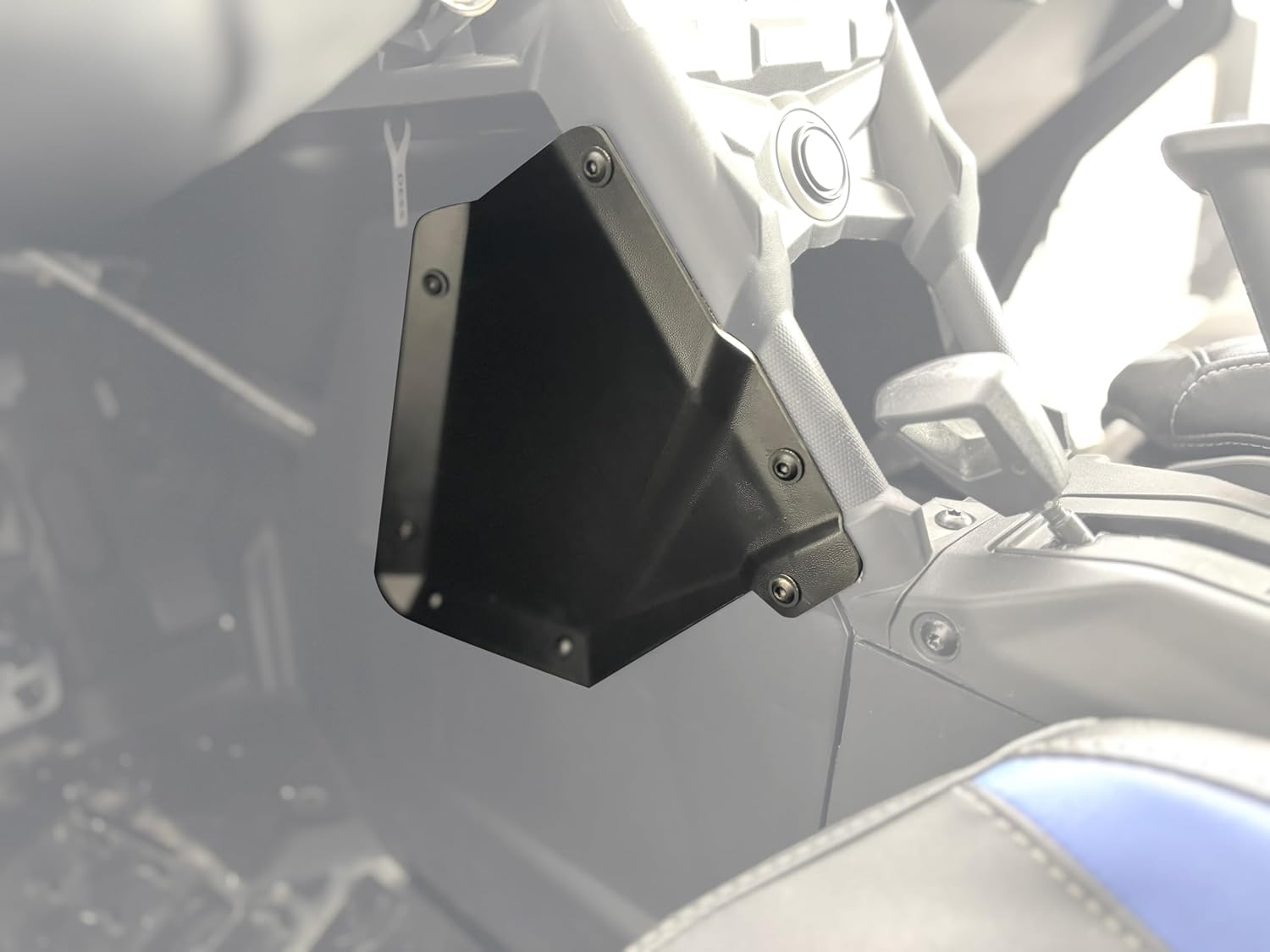 FinFox Center Storage Cover for Maverick X3,Center Console Covers Compatible with Can Am Maverick X3 MAX XRS XDS Turbo R RR 2017-2024 Accessories