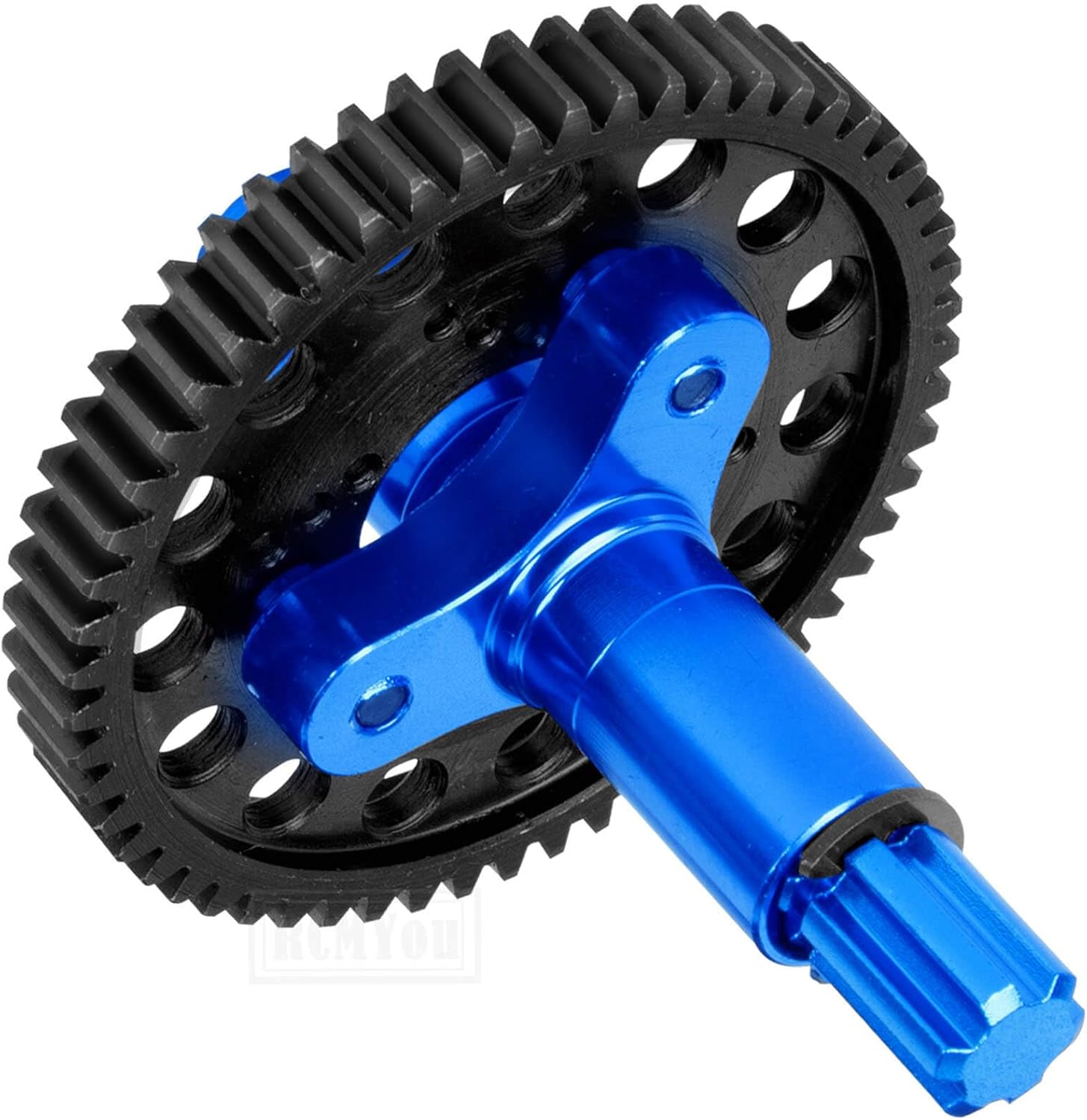 Metal Spur Gear Slipper Clutch 57T(32dp) with 15T/16T/17T Pinions Gear Upgrades Part for 1/10 Granite/Senton/Big Rock/Vorteks 3s mega550,Kraton/Outcast 4S,Navy Blue