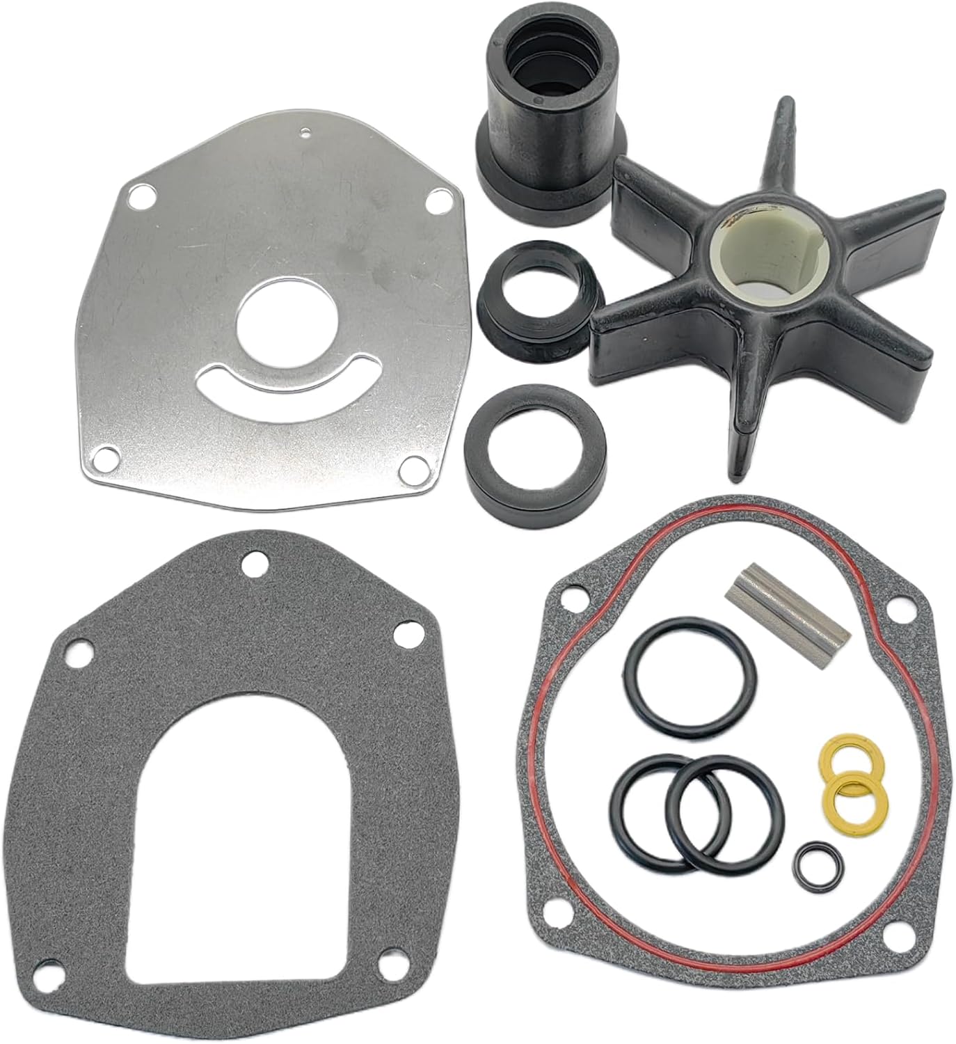 43026Q06 Water Pump Impeller Kit Compatible with Mercruiser Alpha One 1 Gen 2 Stern Drive Replacement 8M0100526 18-3265