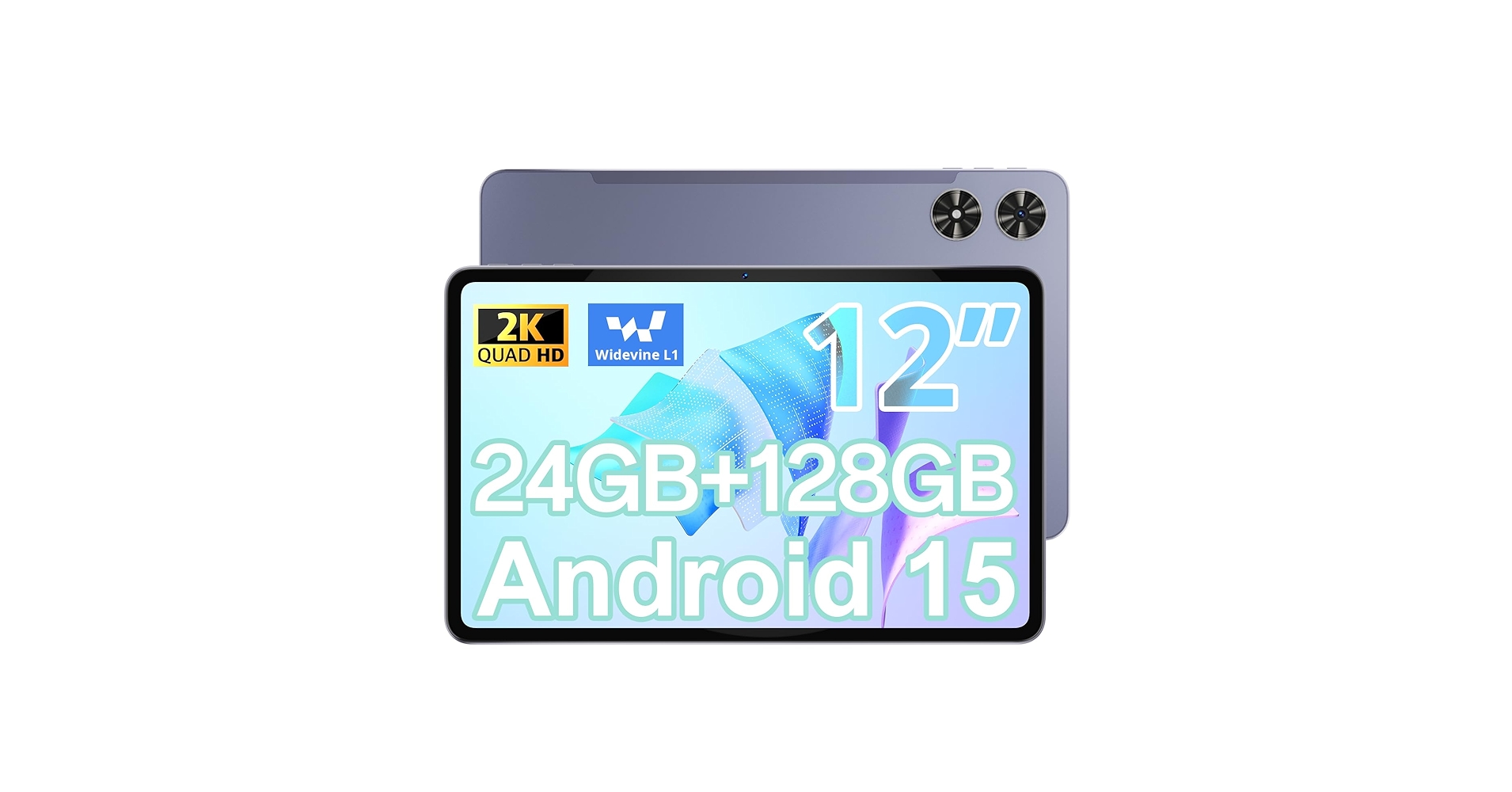 Android15 2K 24GB+128GB 90Hz 12インチ Android 15 タブレット 12インチ 2K 24GB＋128GB 8コア 12インチ
