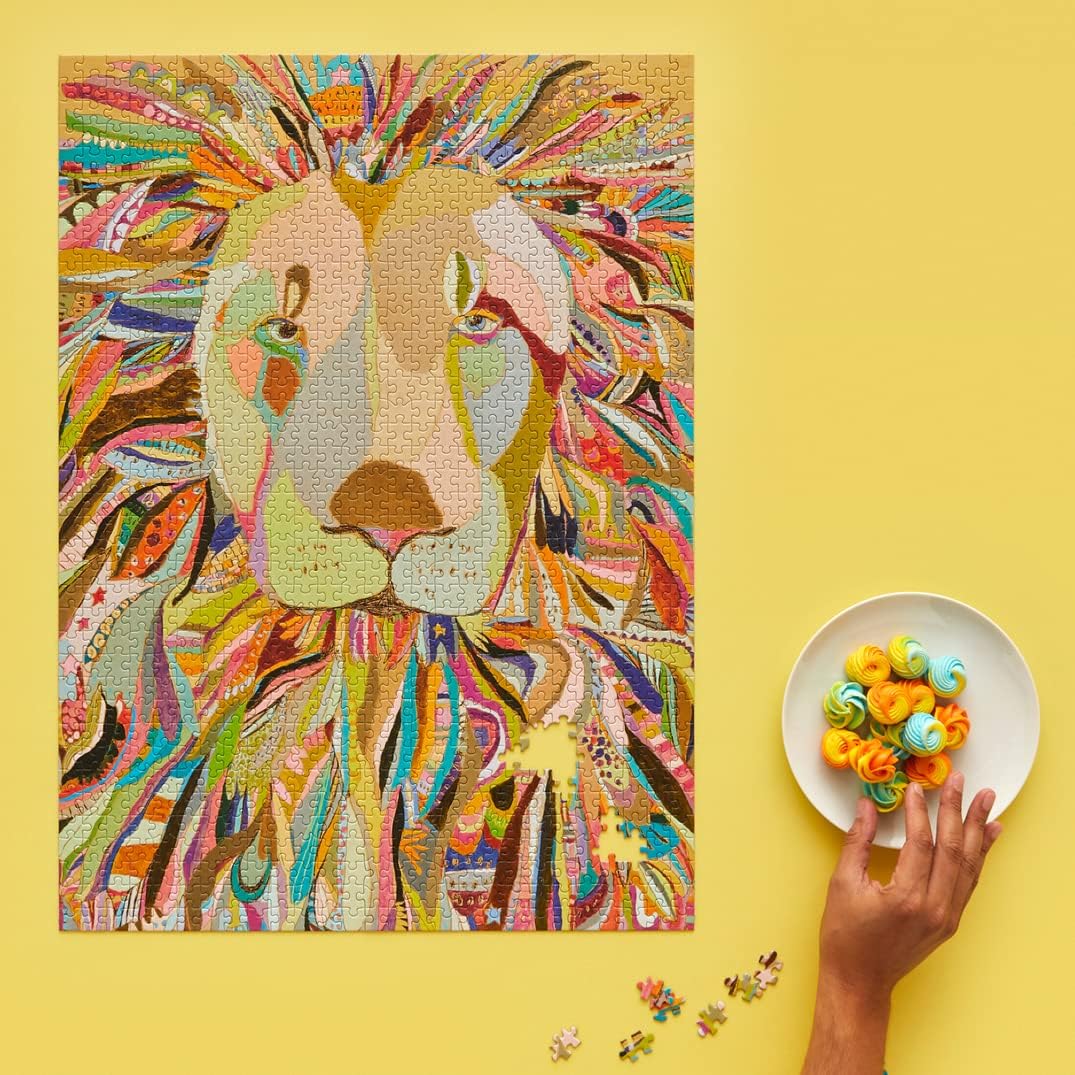WerkShoppe Majestic Lion 1000 Piece Jigsaw Puzzle