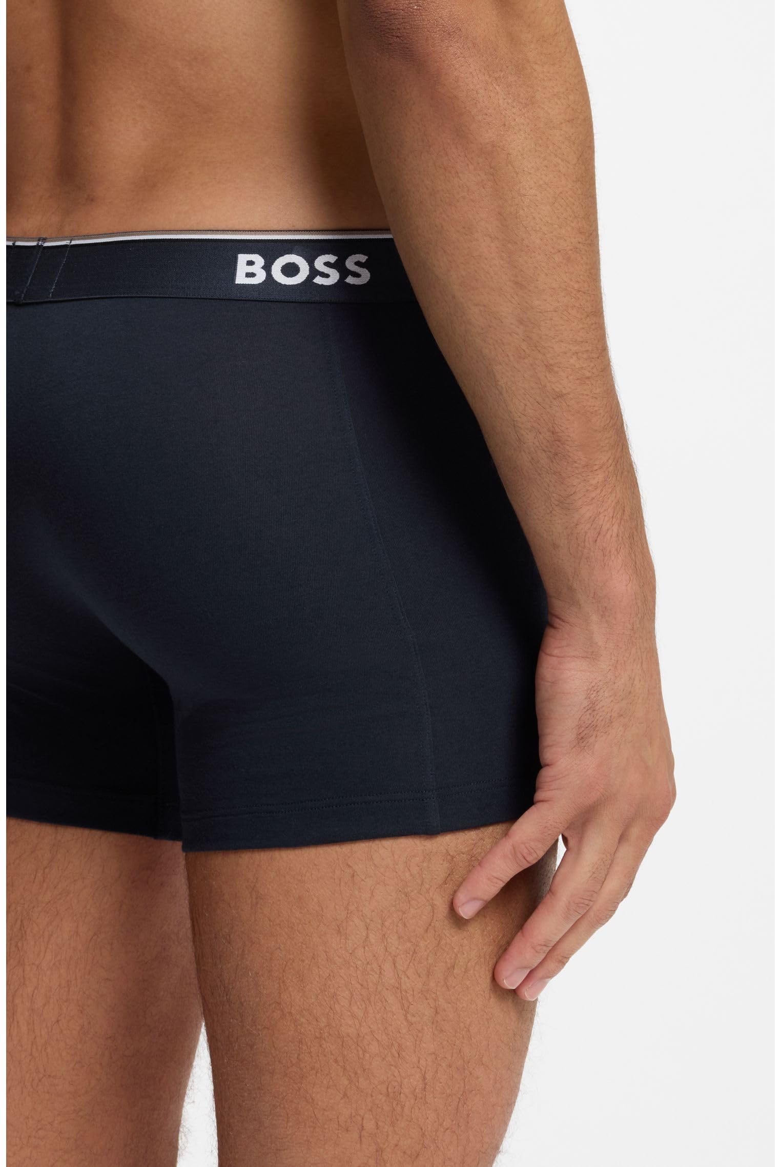 Boss Power bokserki 3-pak, niebieski, L