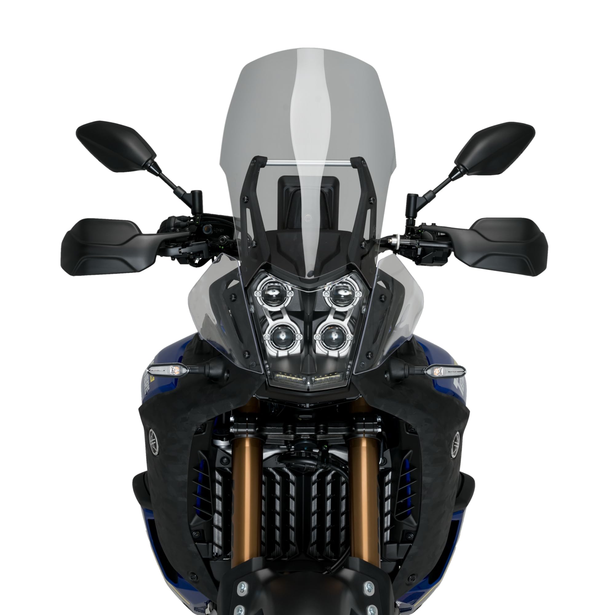 Cupolino Parabrezza Plexiglass JD9 TOURING Fume Chiaro Compatibile con YAMAHA TENERE 700 2019-2026