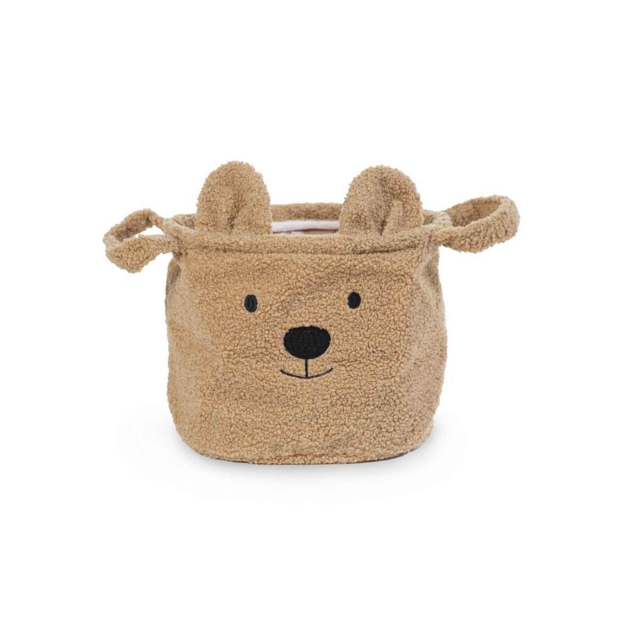 Panier de rangement Teddy Brun 25 x 20 cm - Childhome