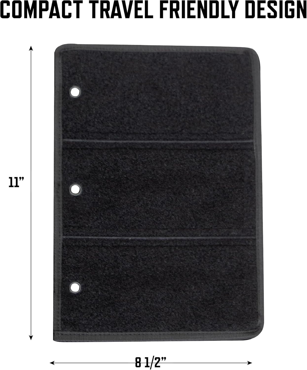 Rothco Hook & Loop Patch Book - Organize Your Collection of Patches with Ease - 8 1/2 x 11 3/6