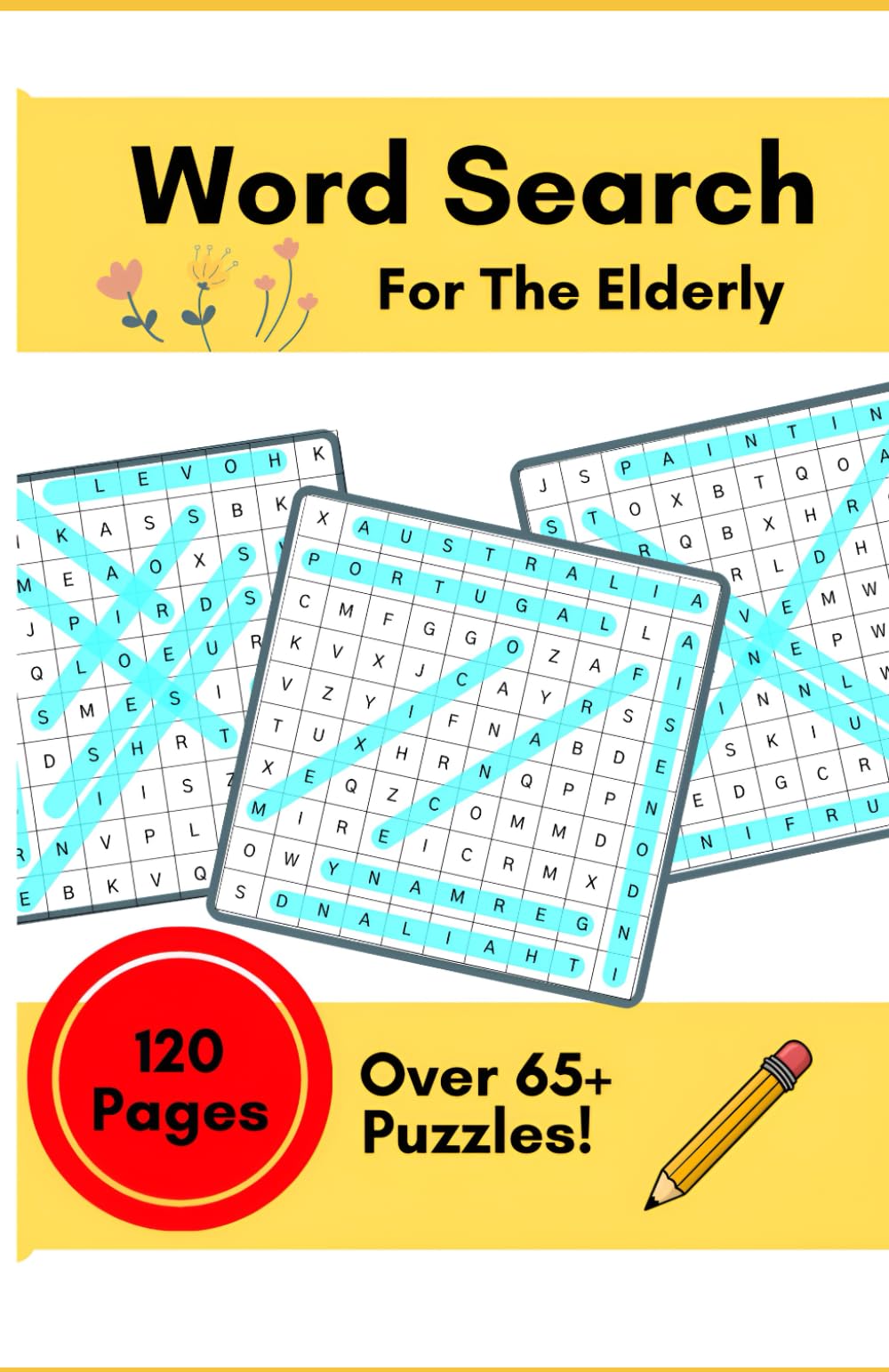 Premium Word Search for Seniors: 70 Easy and Enjoyable Puzzles for Seniors