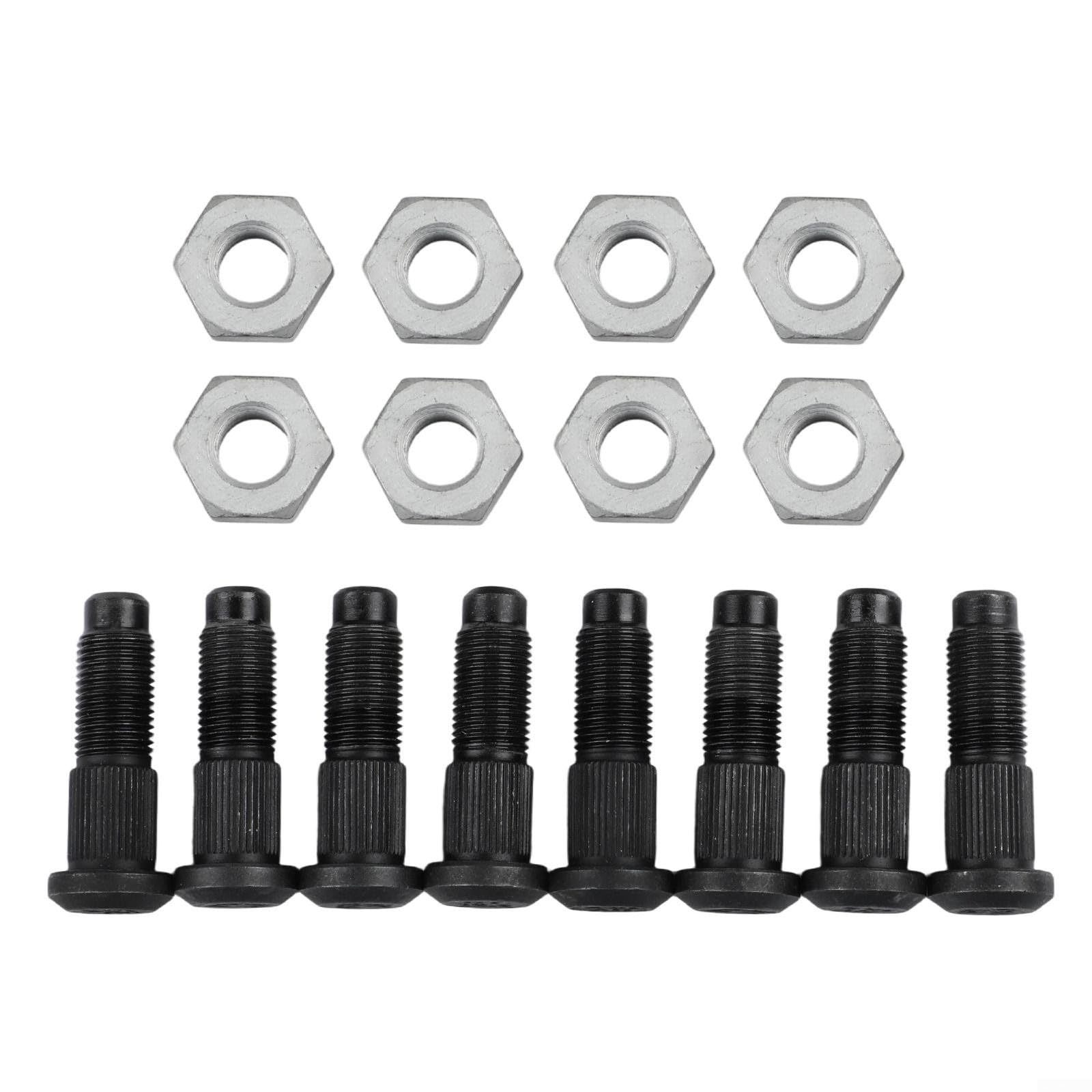 Kit de tuercas de perno de rueda 6709170 6564669 de metal fácil de instalar para Bobcat S770 S76 S570 S130 643 632 751 753 763 773 863