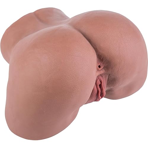 11.2 LB Realistic Male Masturbator with Vagina and Anal Sex Doll Pocket Pussy Ass Lifelike Masturbators Bubble Butt Stroker Sex Toys for Men Masturbation Adult Toys Men’s Sex Orgasm
