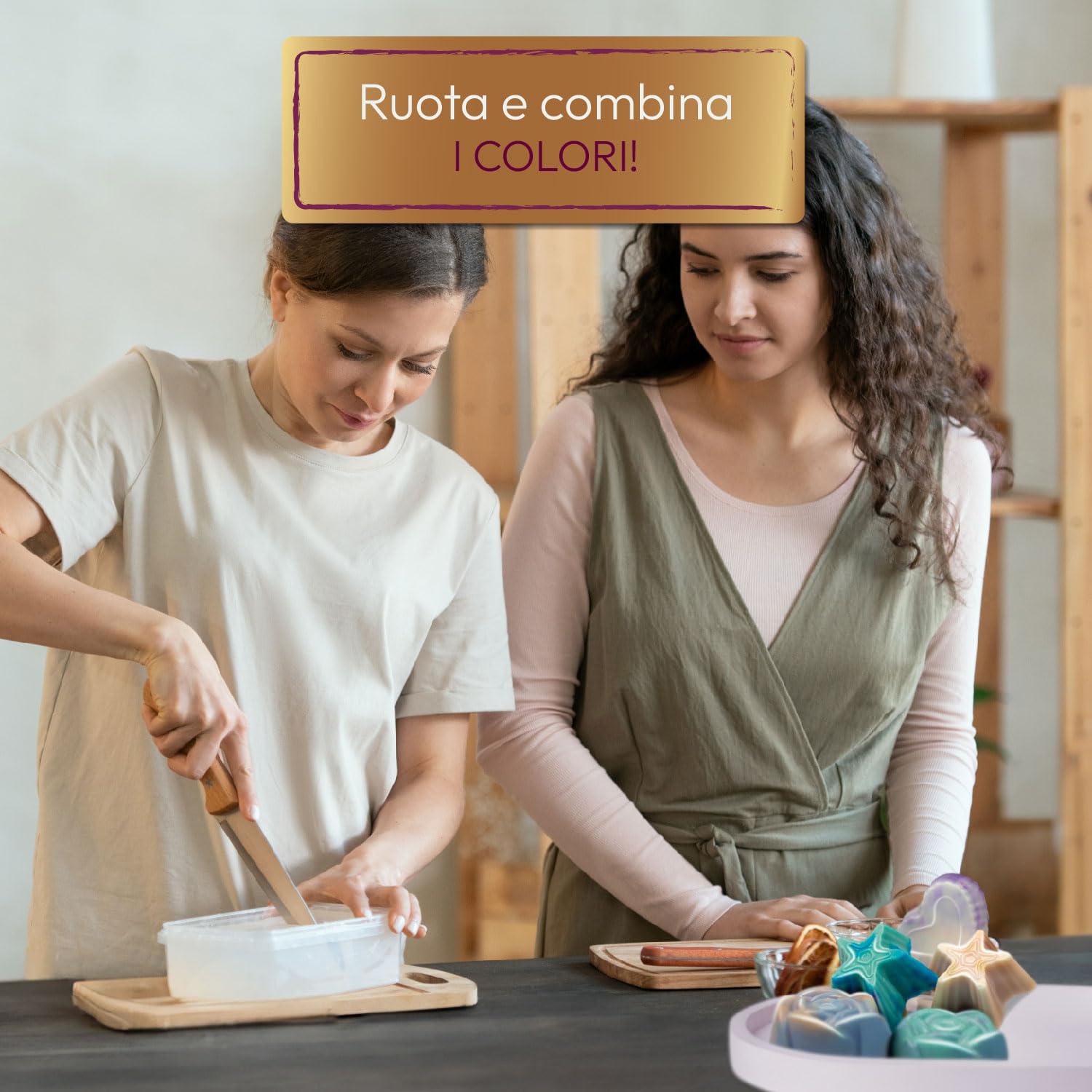 Science4you Kit per la Produzione di Saponi Artigianali - Crea i Tuoi Saponi con questo Kit Artigianale, Crea 3 Diversi Saponi Profumati, Kit di Artigianato Educativo, Regali Artigianali per Adulti
