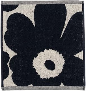 [ マリメッコ ] Marimekko ミニタオル ハンドタオル ウニッコ コットン リネン 30×30cm 070528-851 コットン／ダークブルー UNIKKO MINI TOWEL cotton, dark blue 北欧雑貨 ハンカチ かわいい 母の日 [並行輸入品]