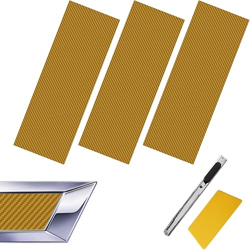 Miniatura 1 de Compatible con calcomanías de 11.8 x 4 pulgadas, 3 piezas de calcomanías de logotipo de Chevy Bowtie Emblema, 3 unidades, superposición universal