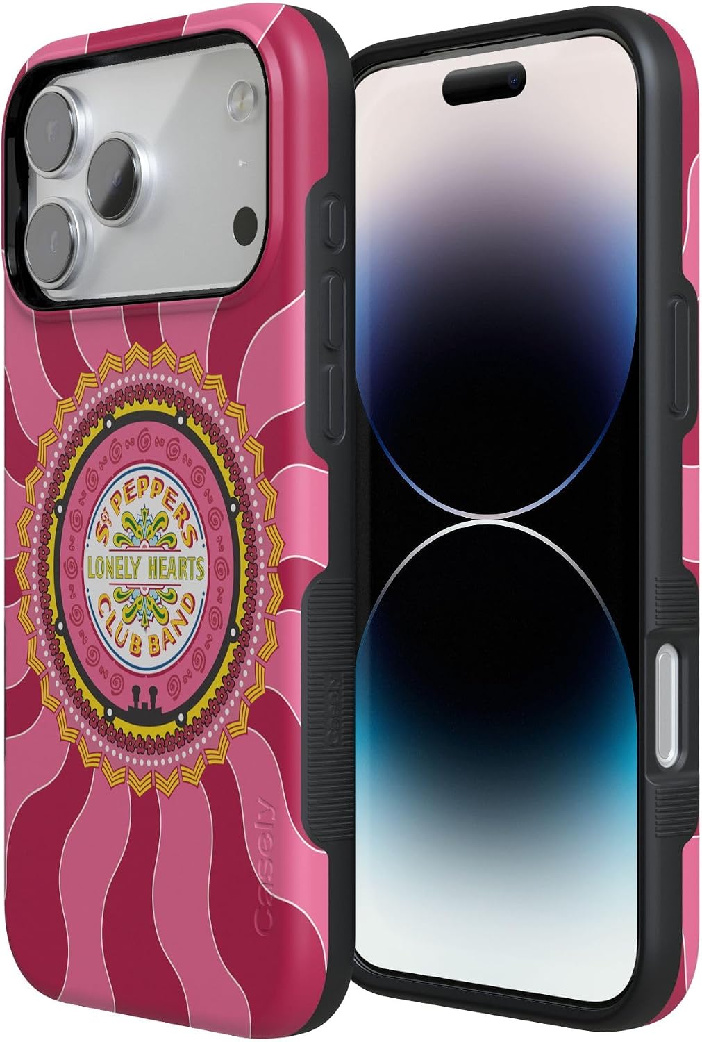 Casely iPhone 17 Pro Max Case | Lonely Hearts Club | The Beatles SGT. Pepper's | Bold Protective Design | Compatible with MagSafe