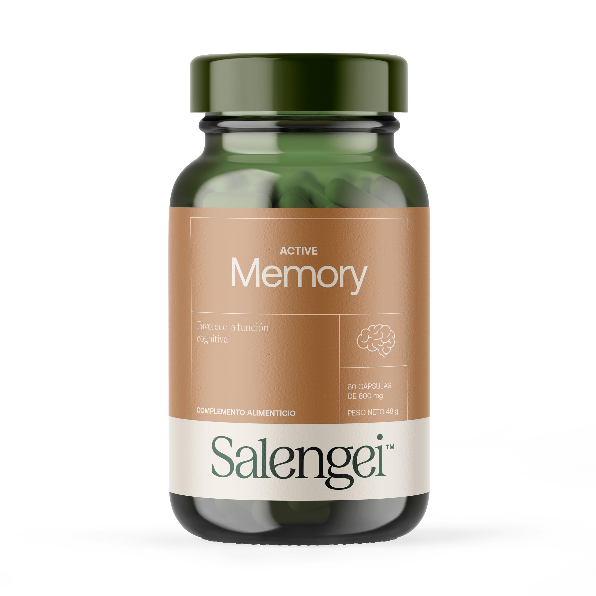 ACTIVE MEMORY – Memofenolo (Polifenoli) | Longvida (Curcumina) | A base vegetale, vitamine del gruppo B e antiossidanti | Supporta le funzioni cognitive, la memoria e la concentrazione |