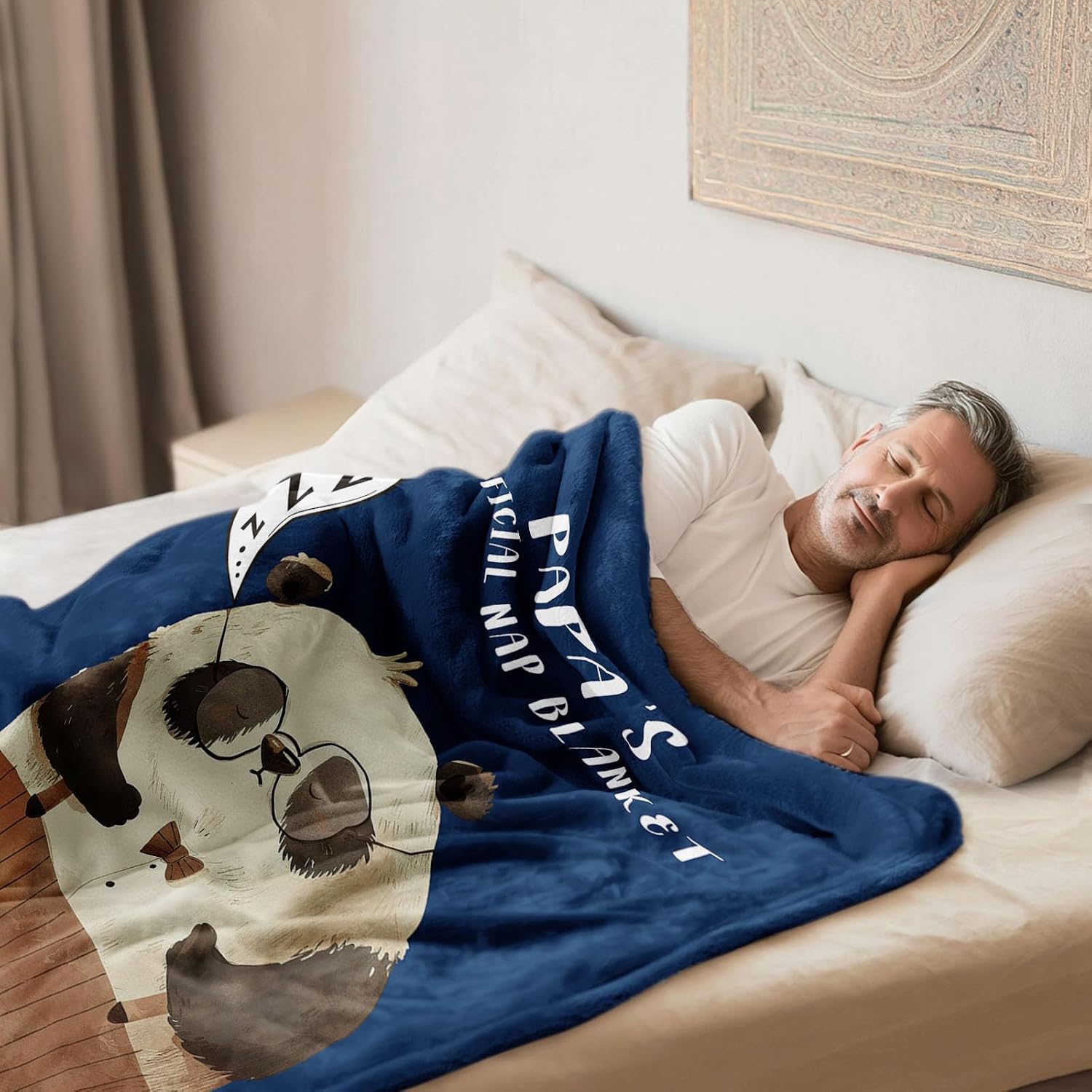 Papa Gifts,Gifts for Papa,Papa Gift from Grandkids,Papa Gift from Granddaughter,Birthday Gifts for Papa,Gifts for Papa Birthday Blanket 50" x 60"