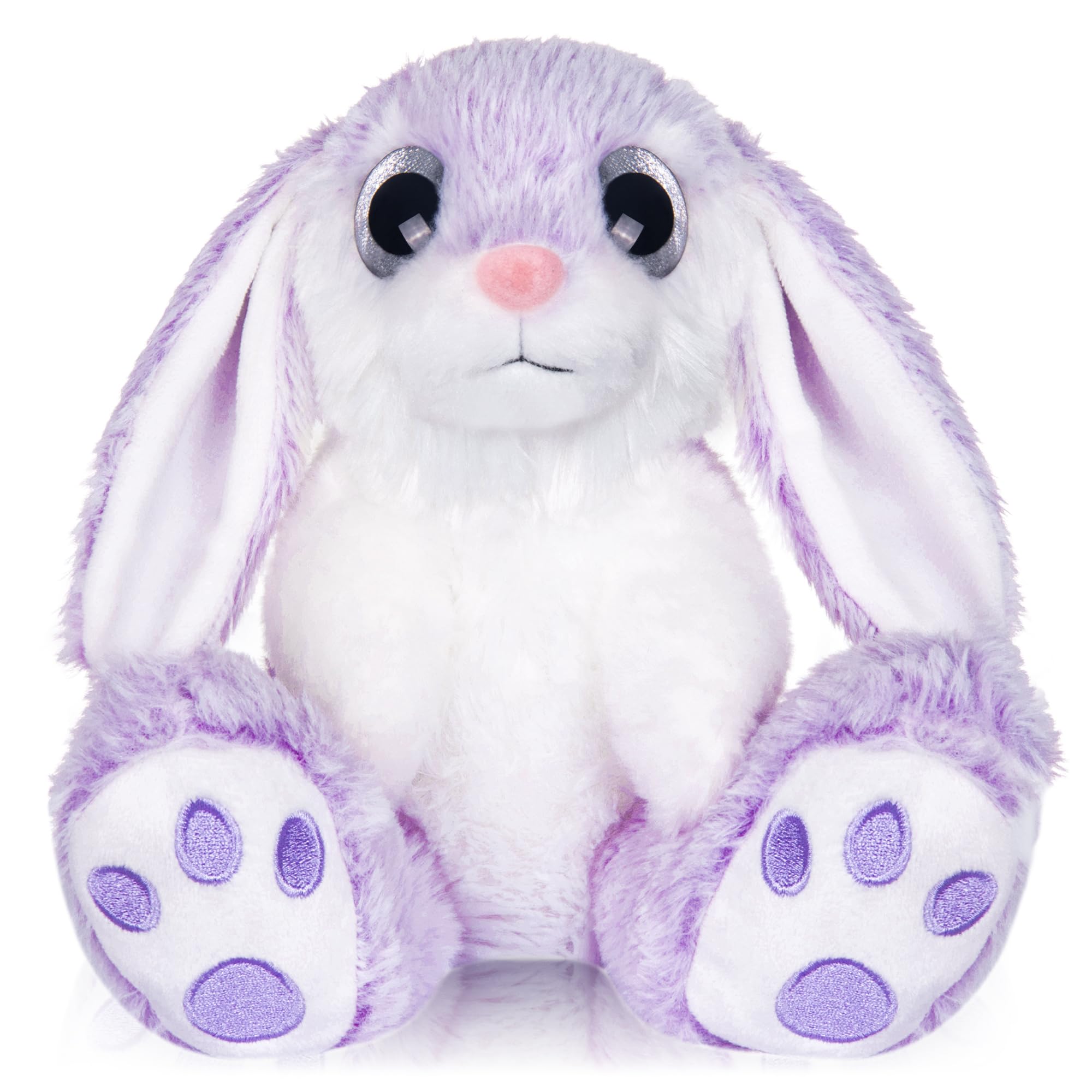 My OLi Easter Bunny Teddy Soft Toy 22cm/8.5" Plush Rabbit Teddy with Floppy Ears