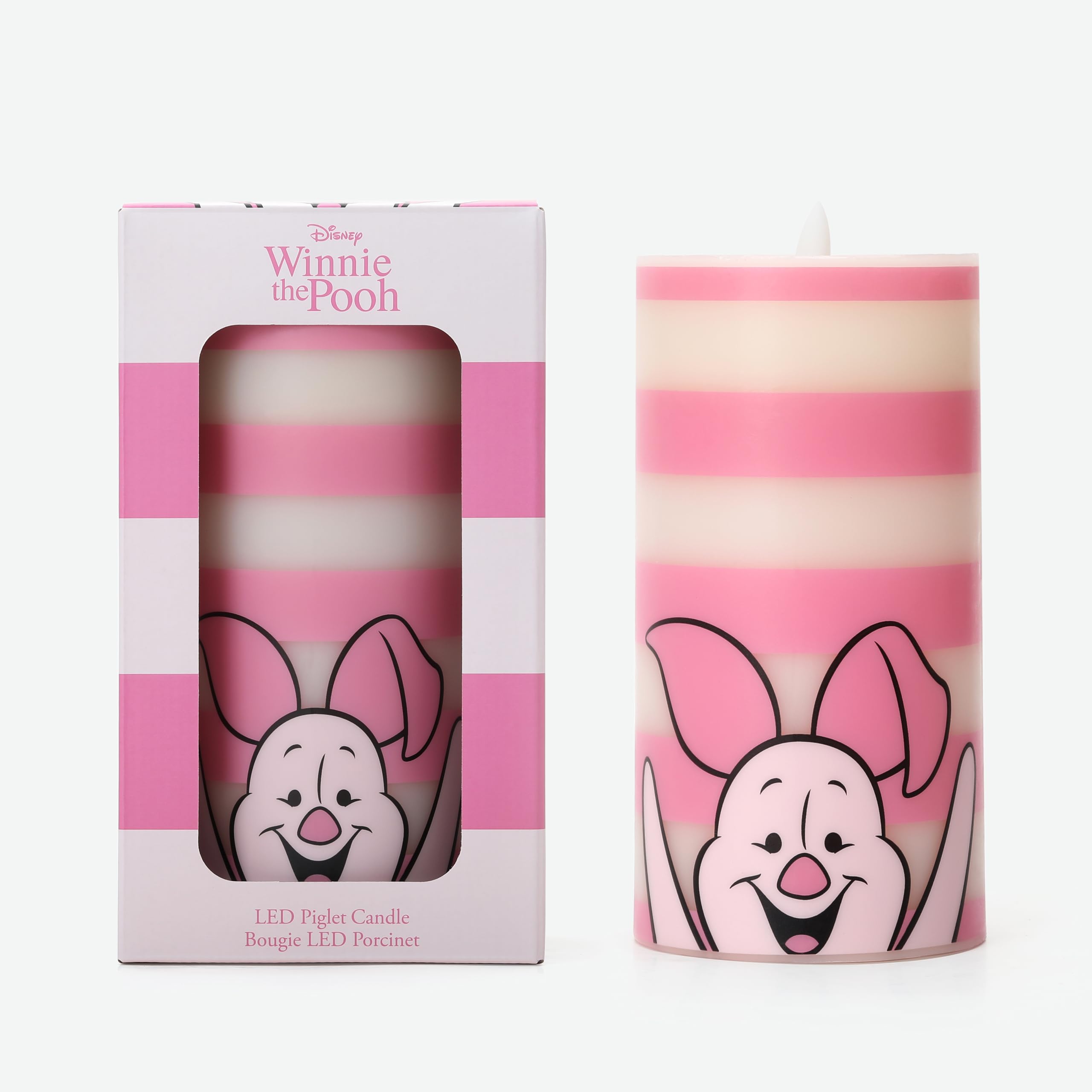 Disney Winnie the Pooh Piglet Inspired LED Candle (Single Flame) – DISWTPLED01P
