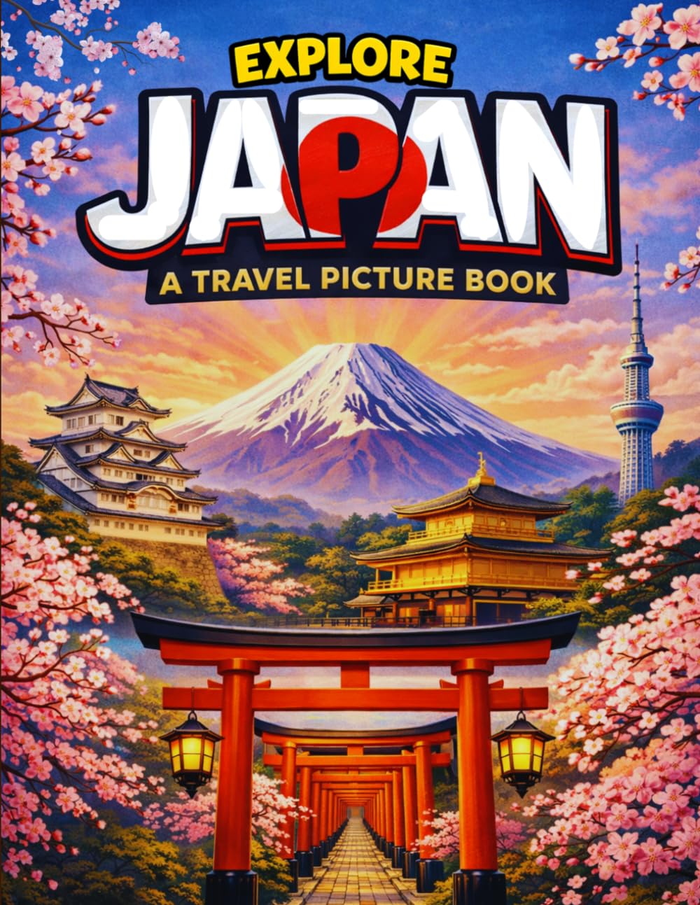 Explore Japan: A Travel Picture Book: Japan’s Most Iconic Landmarks, Heritage Sites and Cultural Wonders Photo Book for All Ages