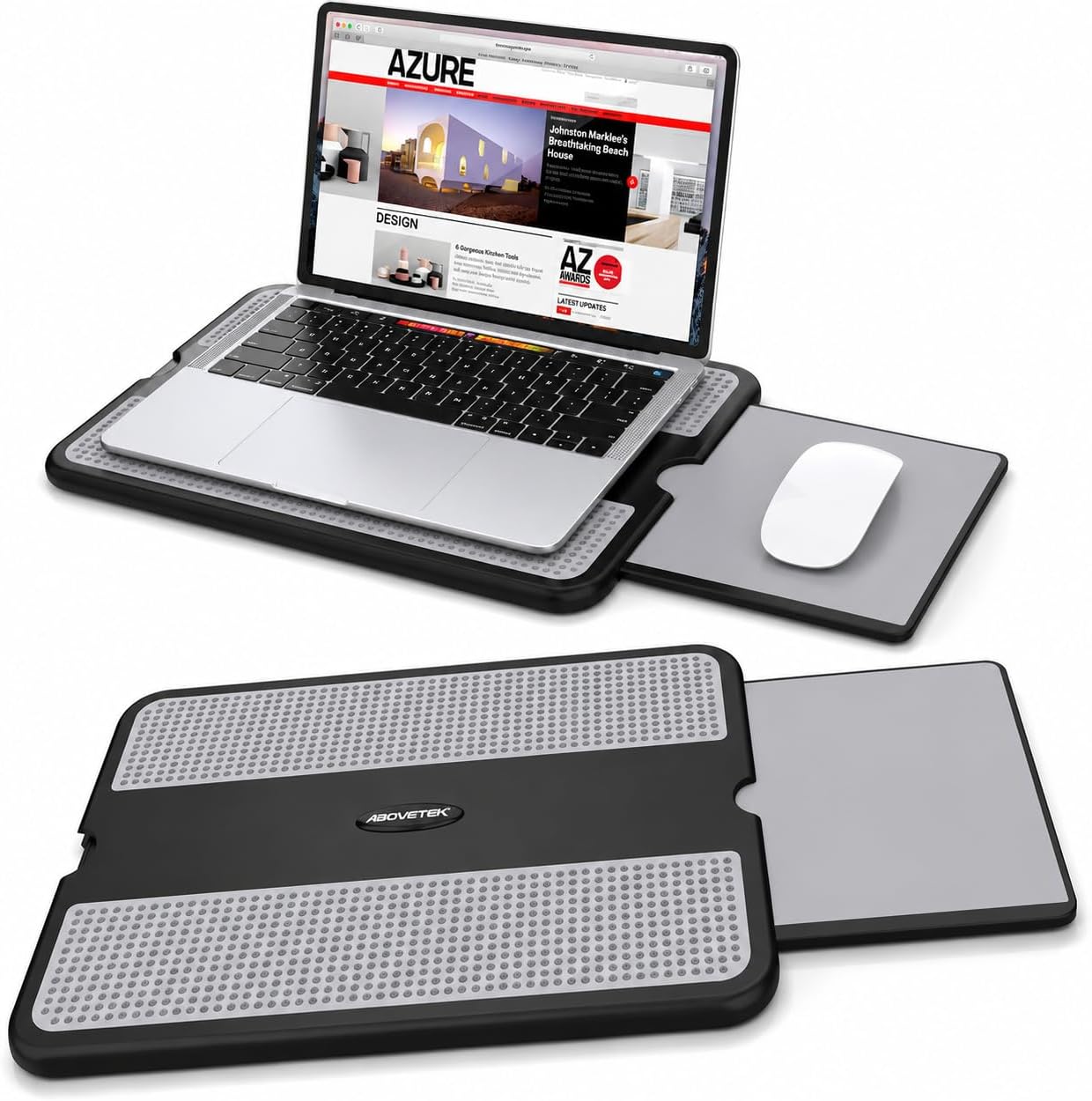 Knee Table | Laptop | Lightweight | Compatible with 7~15.6 inches | With Mouse Pad | Non-slip | Retractable Mouse Pad | Heat Dissipation | Knee PC Stand | Cooling Stand | Laptop Desk Stand |