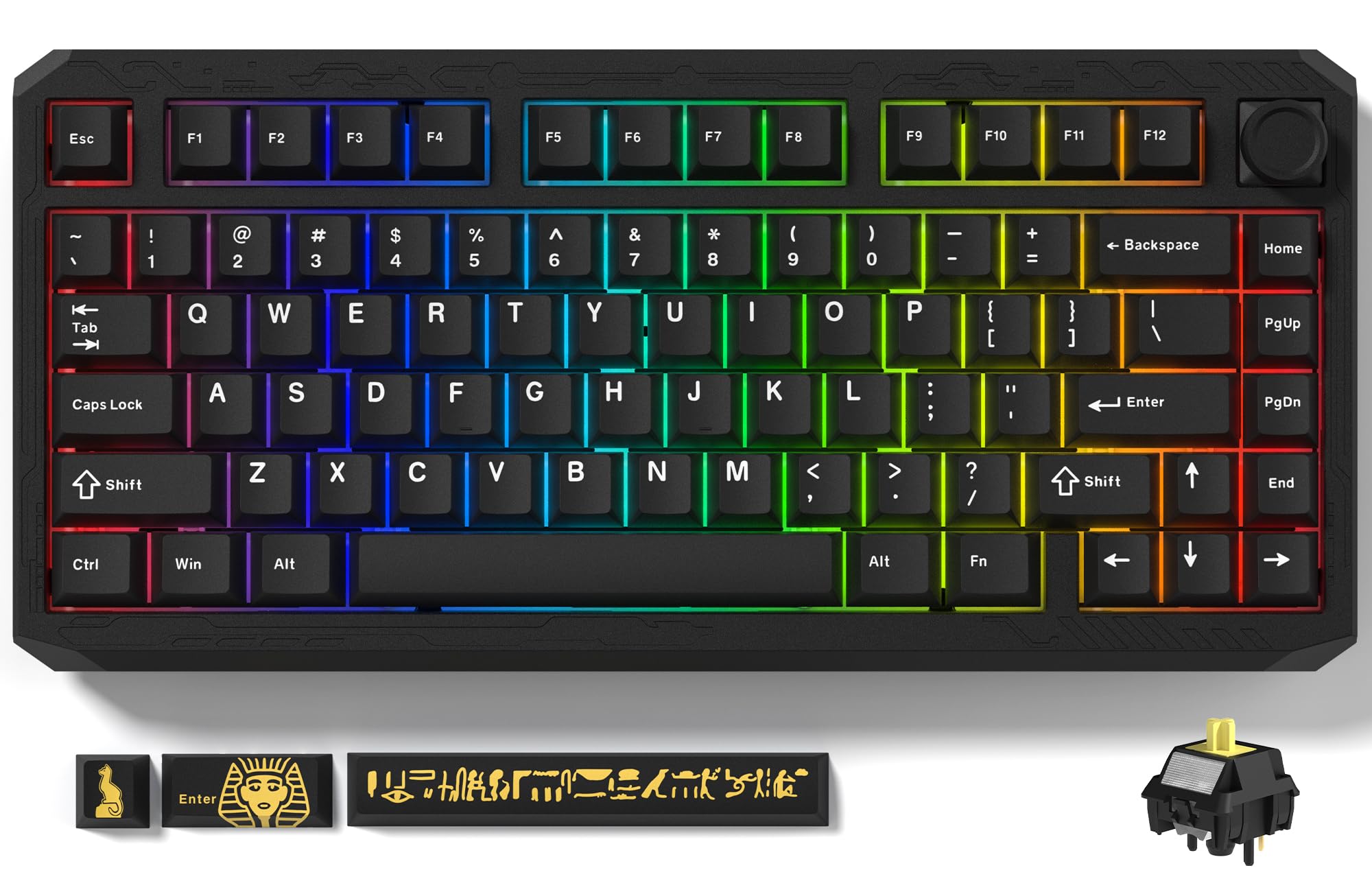 Womier ERA75 メカニカルキーボード Womier ERA75 75% Wireless Aluminum Keyboard – Womier Keyboard