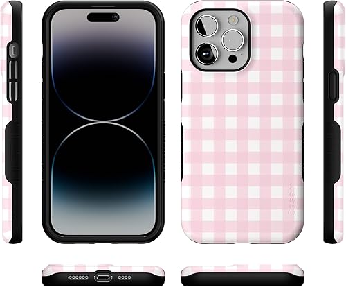 Vista 1702 de Casely - Funda para iPhone 14 Pro Max, Viva La Vida, Frida Kahlo Floral Collage, compatible con MagSafe 10 Frida Kahlo Viva La Vida Collage