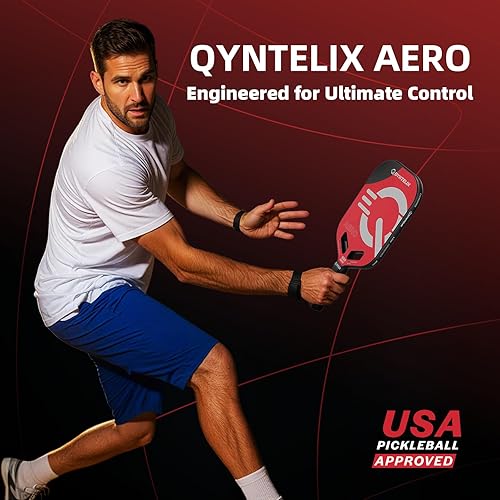 Miniatura 7 de Paleta de pickleball, núcleo de panal de polipropileno de 0.787 in, pala de pickleball de superficie de fibra de carbono T700 con giro de grano