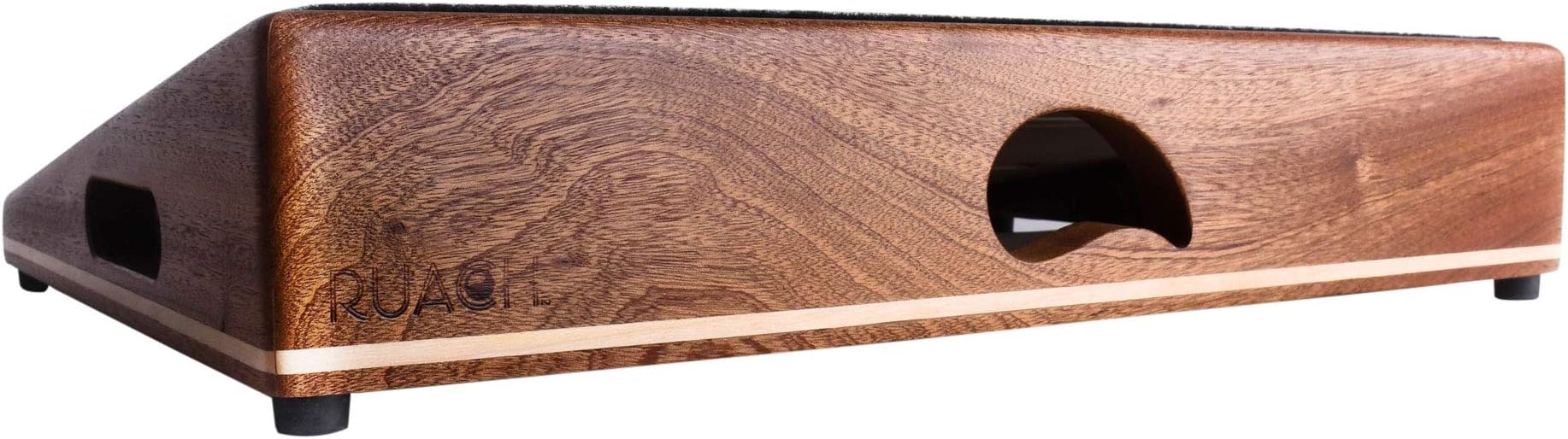 Ruach Foxy Lady Hardwood Pedalboard and Carry Case for Guitar Effects Pedals (Size 2.5)