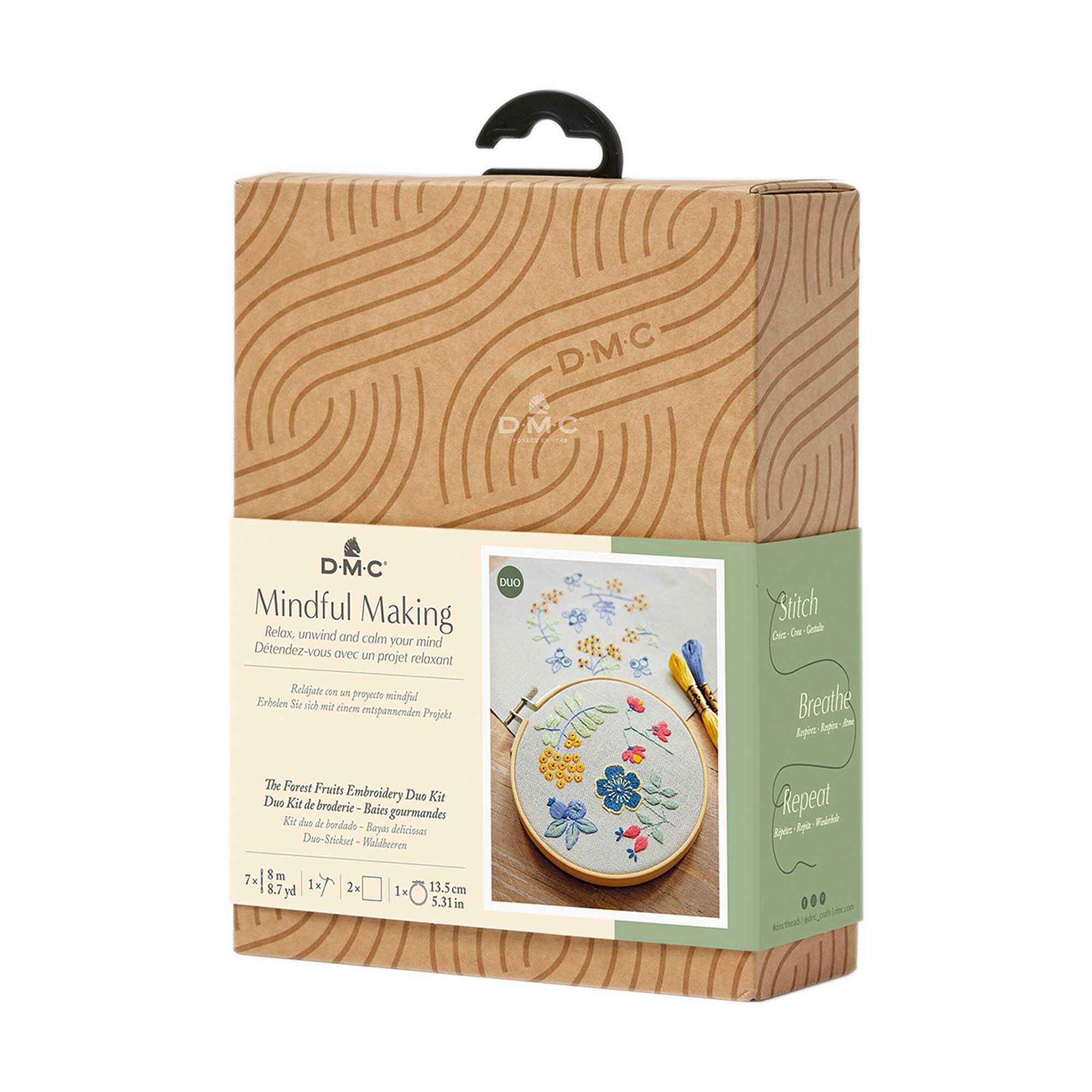 DMC Mindful Making Forest Fruits Embroidery Kit