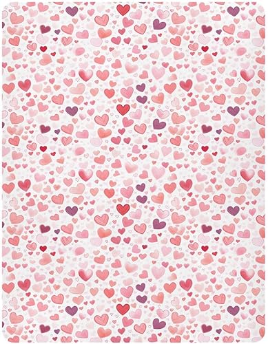 Fitted Crib Sheets Hearts Valentine Mini Crib Sheets for Boy & Girl Toddler Mattress Sheets Playard Sheet 21216499