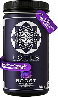 - Boost Pro Series Bloom Booster and Yield Enhancer, Boost Any Plant Feeding Recipe for Turbo-Charged Flower Density/Oil Production, Amino Nitrogen Formula for Soil, Hydroponics and Coco Coir - 36 oz