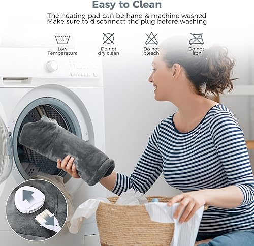 Miniatura 8 de NOWWISH Almohadilla térmica para cuello y hombro, regalos del día de la madre, regalos de cumpleaños para mujeres y hombres, mamá o papá,