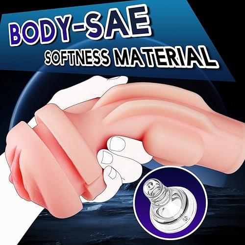 Miniatura 5 de Masturbador masculino juguetes sexuales para hombres, 7.6 pulgadas de profundidad para adultos, juguetes sexuales masculinos con 2 motores