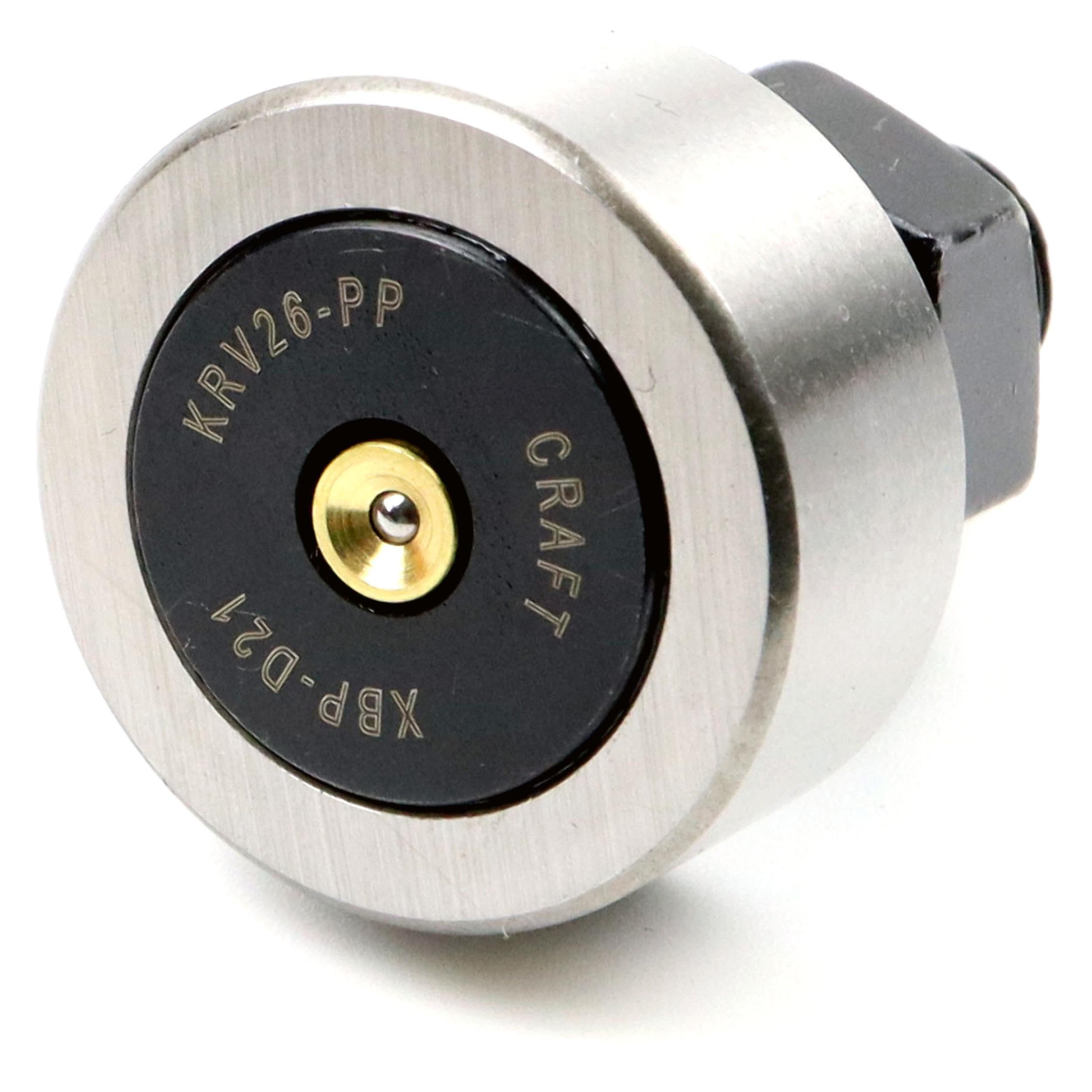 Kurvenrolle KRV26-PP 10x26x36,2mm, Laufrolle ohne Axialführung, mit Innenring, ISO 7063, für radiale Belastungen