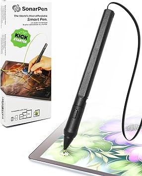 SonarPen - Pressure Sensitive Smart Stylus Pen with Palm Rejection