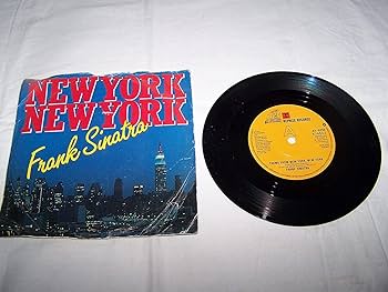 【見本盤】FRANK SINATRA ニューヨーク・ニューヨーク レコード　EP Frank Sinatra - New York New York - [7