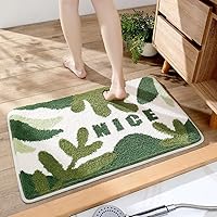 Vista 11 de Alfombras de baño de lujo, de 0.78 pulgadas de grosor, extra suaves, absorbentes, no se desprende, se lavan a máquina, alfombra de felpa lanuda Buen