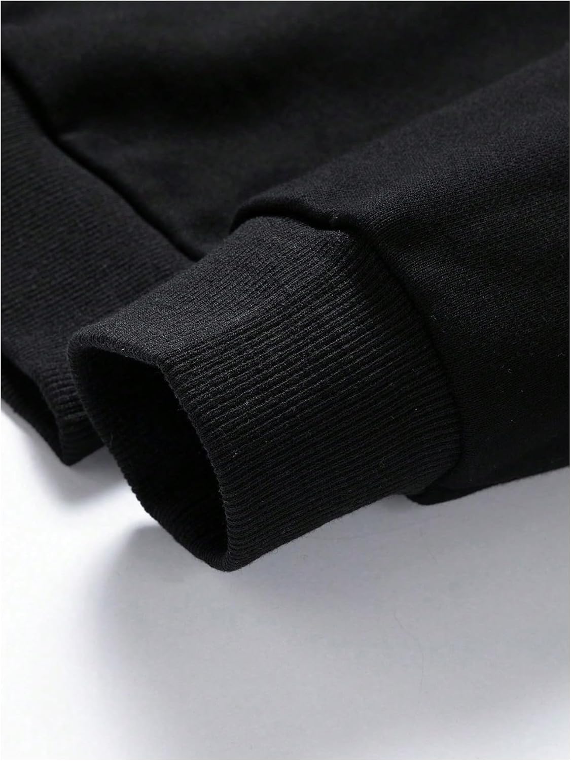 Men's Color Block Hoodies Drawstring Graphic Sweatshirts Long Sleeve Baggy Pullover Tops - Image 4