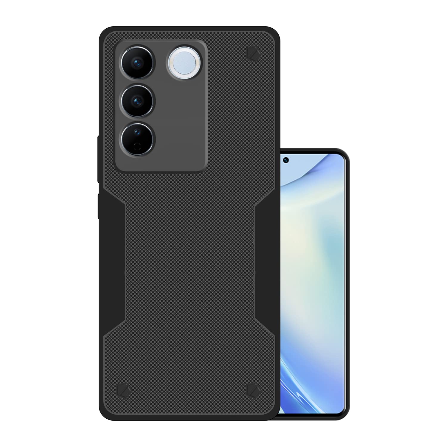 VIDO Silicone Super Frosted Soft Back Case Cover for Vivo V27 Pro 5G / Vivo V27, Black (B0BY99F3RZ) Amazon Price History, Amazon Price Tracker