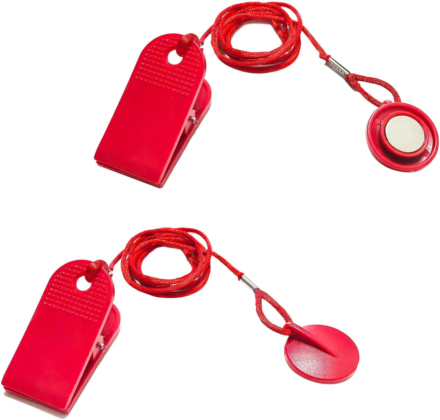 2pcs Universal Treadmill Magnet Safety Key, Emergency Stop Treadmill,