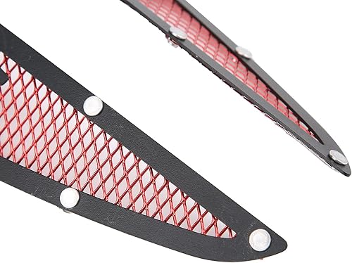 Miniatura 5 de KIMISS 2 piezas de ajuste de entrada de aire de combustible para motocicleta, marco lateral de gas de aluminio de repuesto para MT03 20202021 (rojo)