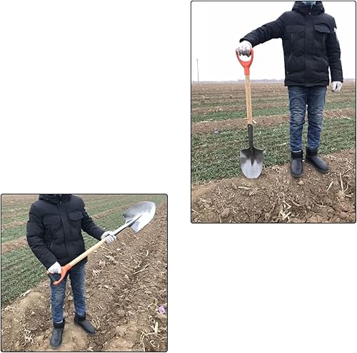 Miniatura 8 de Yinpecly Mango de agarre en D, 1-14 pulgadas de diámetro interior de 1.260 in, mango de pala de nieve de PVC, mango de repuesto, accesorios de