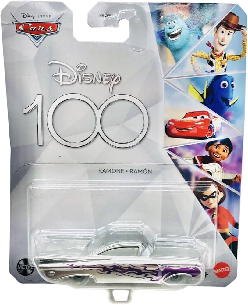 Amazon.co.jp: Disney100 ピクサー カーズ 1:64スケール (4/6 ラモーヌ