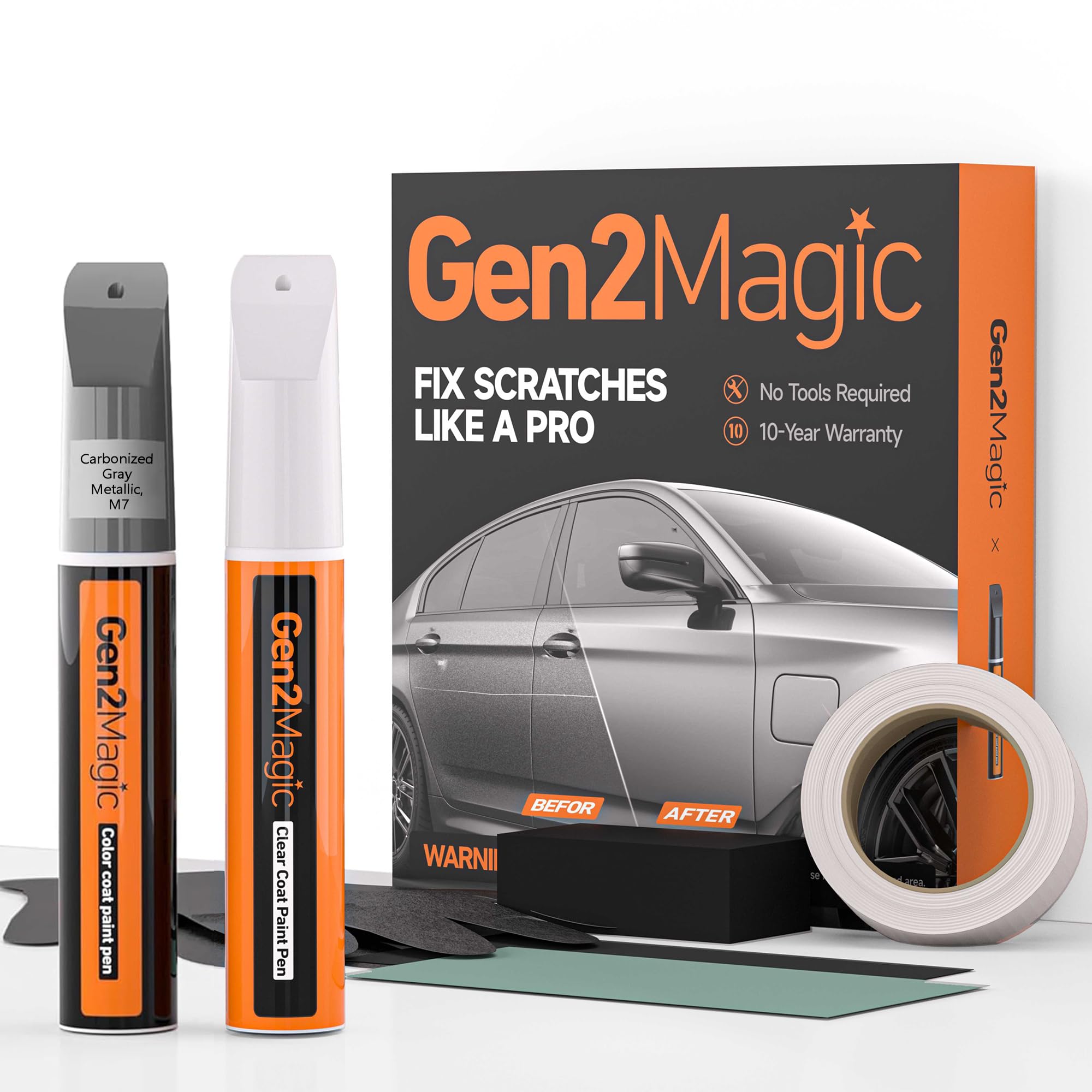 Amazon.com: Gen2Magic Carbonized Gray Metallic Touch Up
