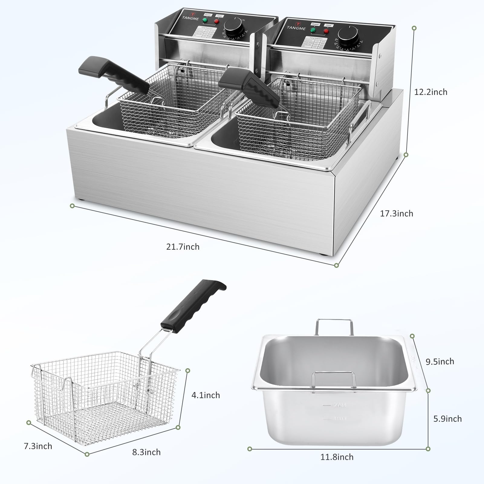 Amazon.com: TANGME: COMMERCIAL DEEP FRYERS
