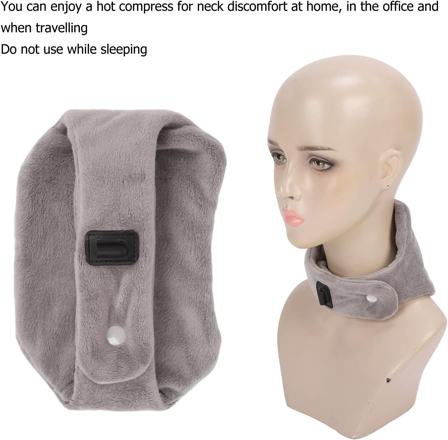 Buy Neck Heating Pad, Soft Mink Fleece Temperature USB Mini Heated Neck