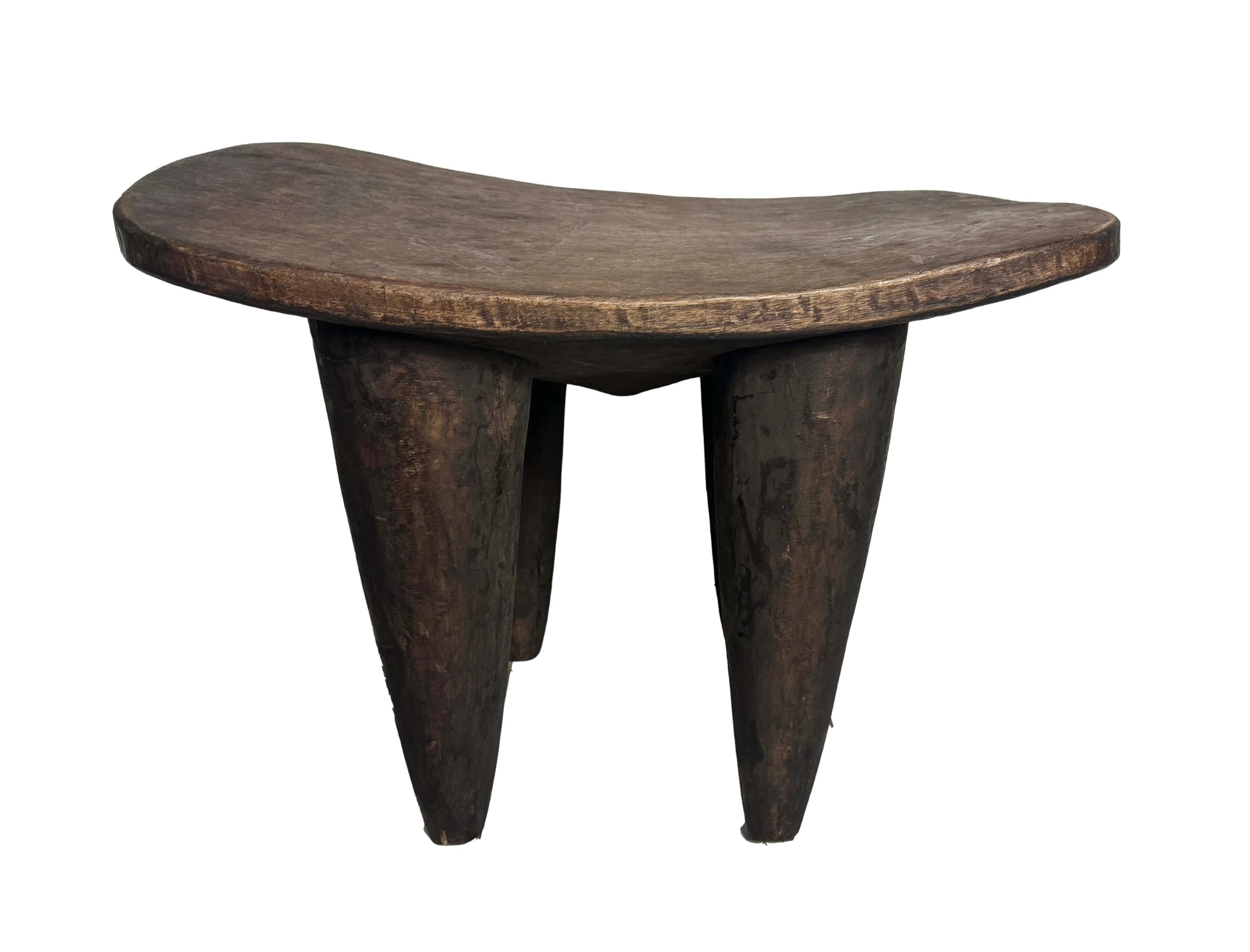 Amazon.com: Extra-Large Senufo Stool Hand-carved Wooden Side Stool
