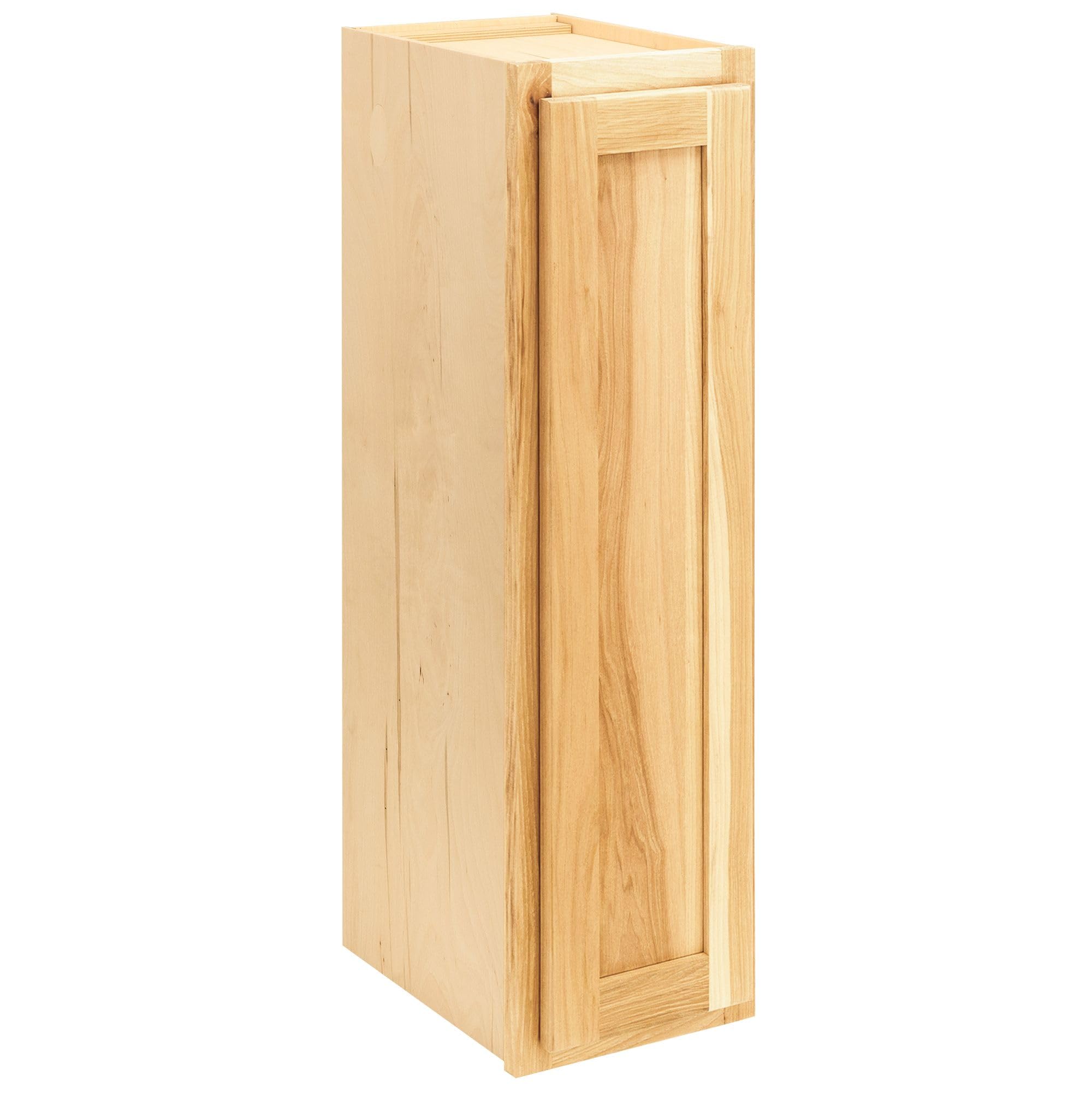 Quicklock RTA (Ready-to-Assemble) 30" Tall Wall Kitchen Cabinets - Shaker Style | 100% Hardwood | Made in America | Soft Close Hardware (Rustic