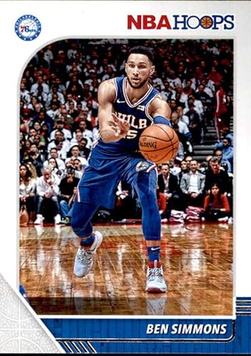 2019-20 Panini NBA Hoops #144 Ben Simmons Philadelphia 76ers Basketball Card